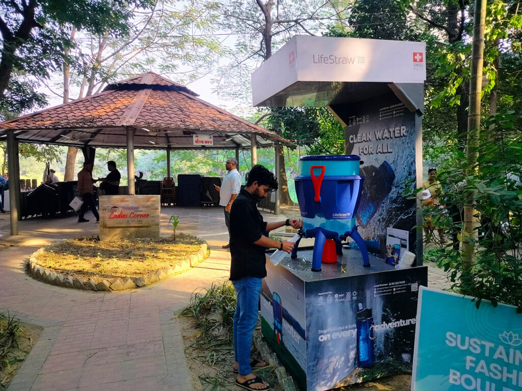 LifeStraw Bangladesh Ensures Healthy, Sustainable Hydration at Dhaka Flow Yoga & Wellness Festival with Community Booths LifeStraw_Bangladesh, LifeStrawBD,